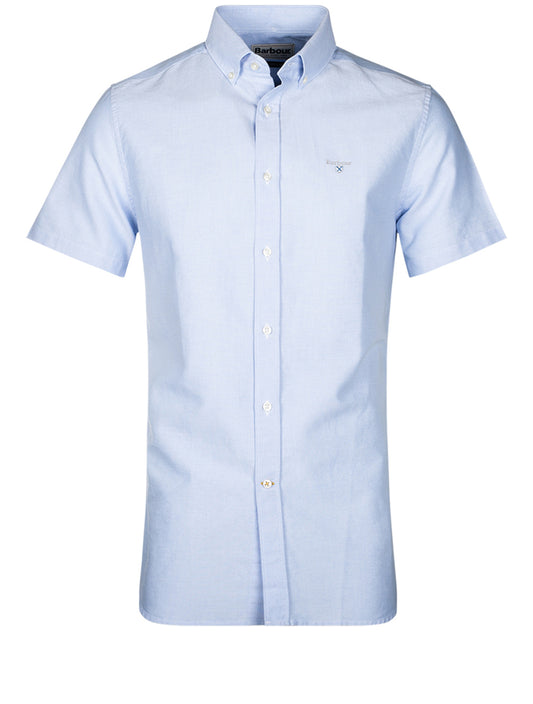 Barbour Oxford Blue Short Sleeve Shirt