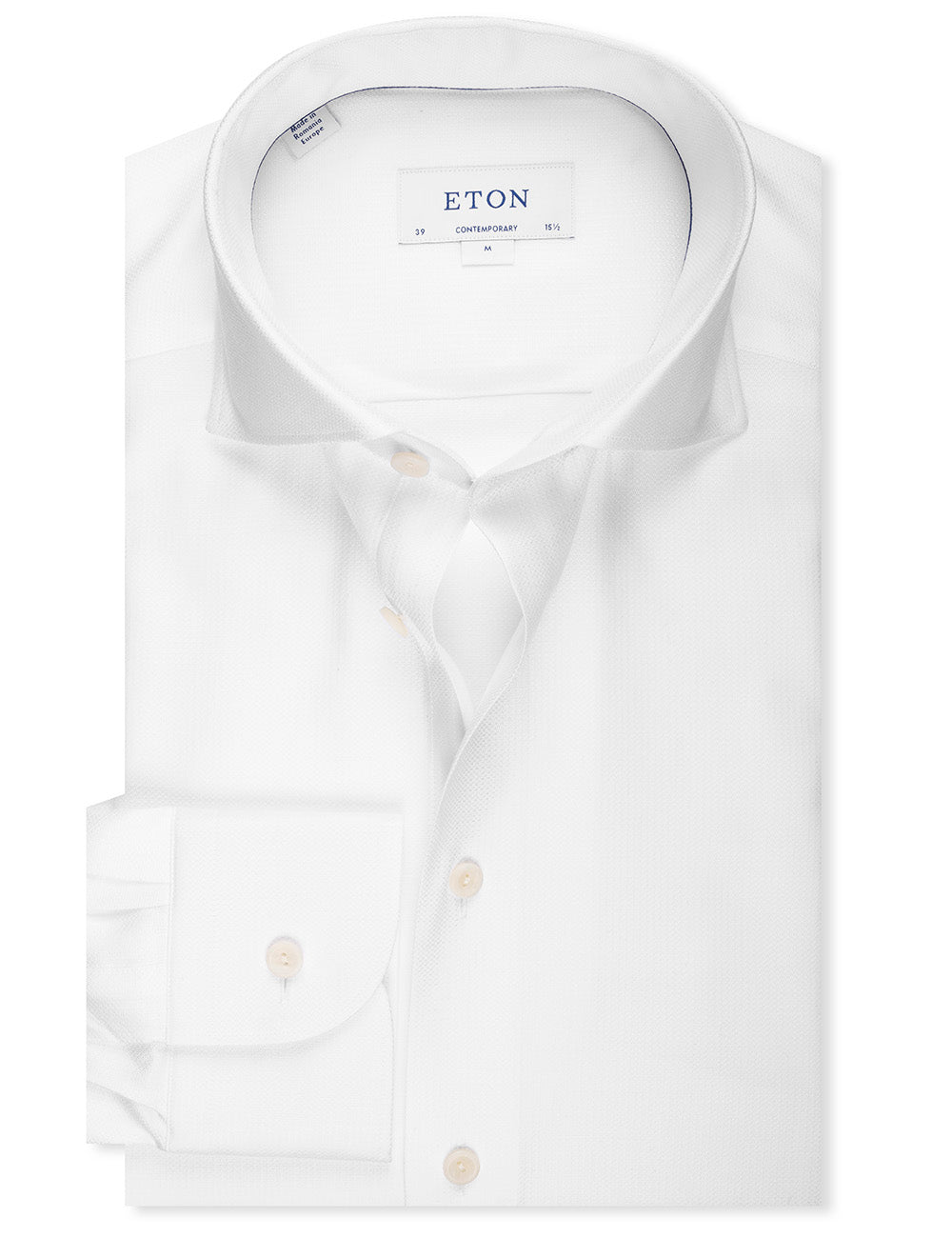 Contemporary Fit Lyocell Stretch Shirt White