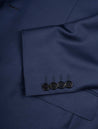 Canali Classic Suit Blue 2 Piece 2 Button Notch Lapel Soft Shoulder Flap Pockets 5