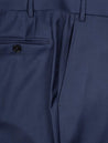Canali Classic Suit Blue 2 Piece 2 Button Notch Lapel Soft Shoulder Flap Pockets 7