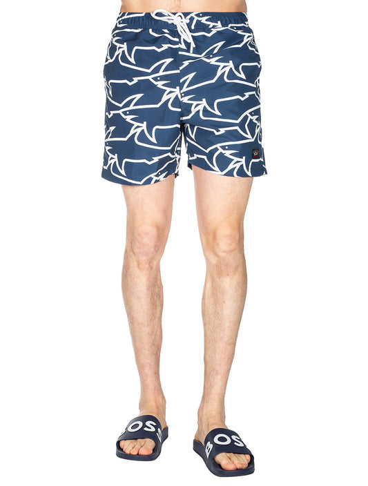Paul And Shark Navy Swimsuit