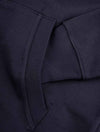 Retro Shield Half Zip Sweater Evening Blue