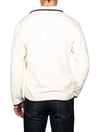 Light Fleece Half-Zip Sweater Cream