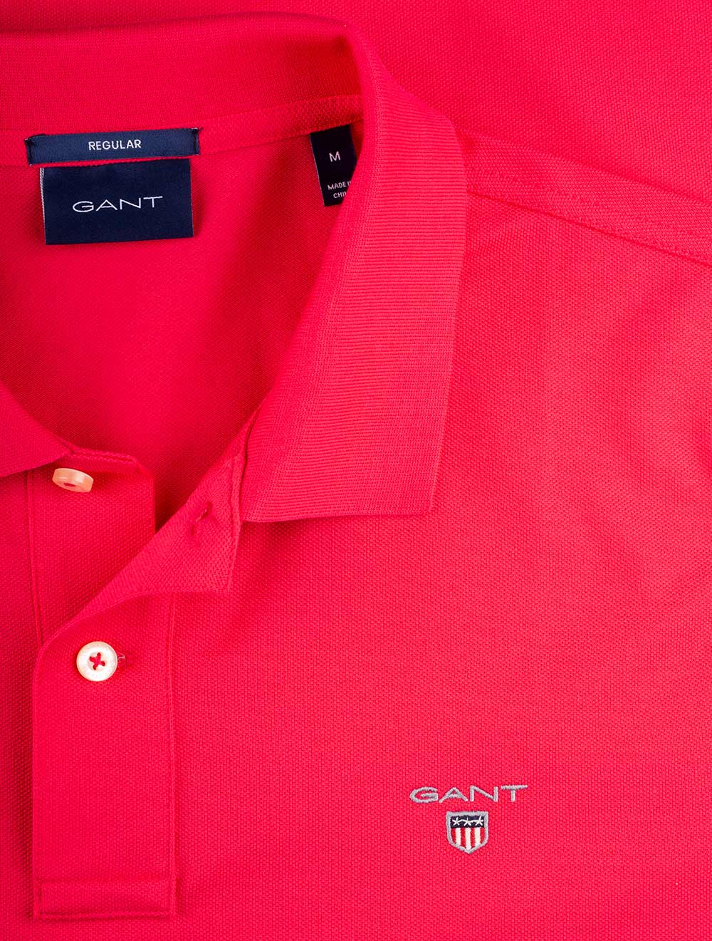 GANT Original Sunset Pink Piqué Polo Shirt