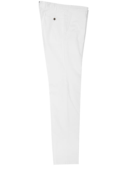 Pt01 Cotton Chino Trouser White