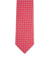 Floral Silk Tie - Red