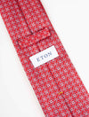 Floral Silk Tie - Red