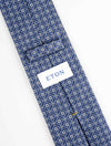 Floral Silk Tie - Navy