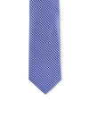 Geometric Silk Tie - Purple