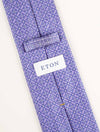 Floral Silk Tie Purple