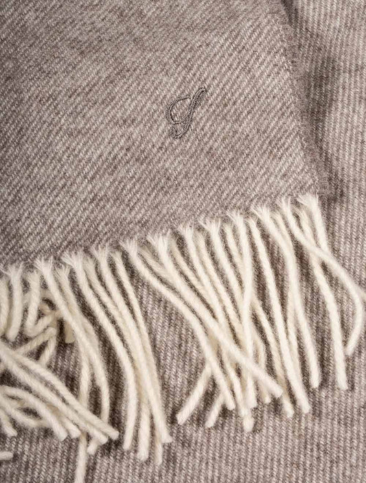 Wool Scarves Grey