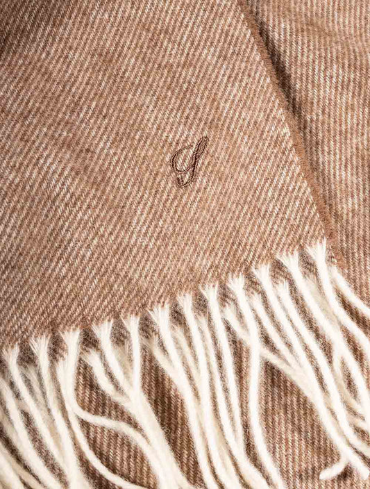 Stenstroms Wool Scarves Brown