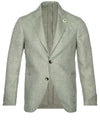 Linen Mix Sport Jacket Green