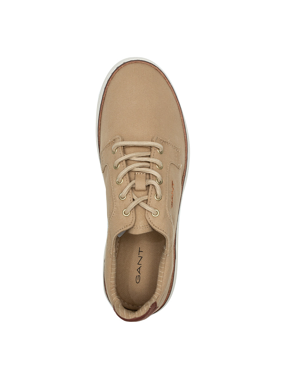 Cotton Twill Sneakers Sand