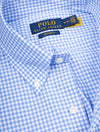 Poplin Long Sleeve Sport Shirt Blue
