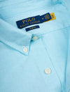 Slim Oxford Short Sleeve Shirt Blue