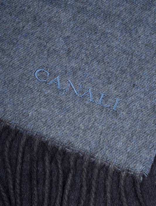 Exclusive Cashmere & Silk Scarf Blue