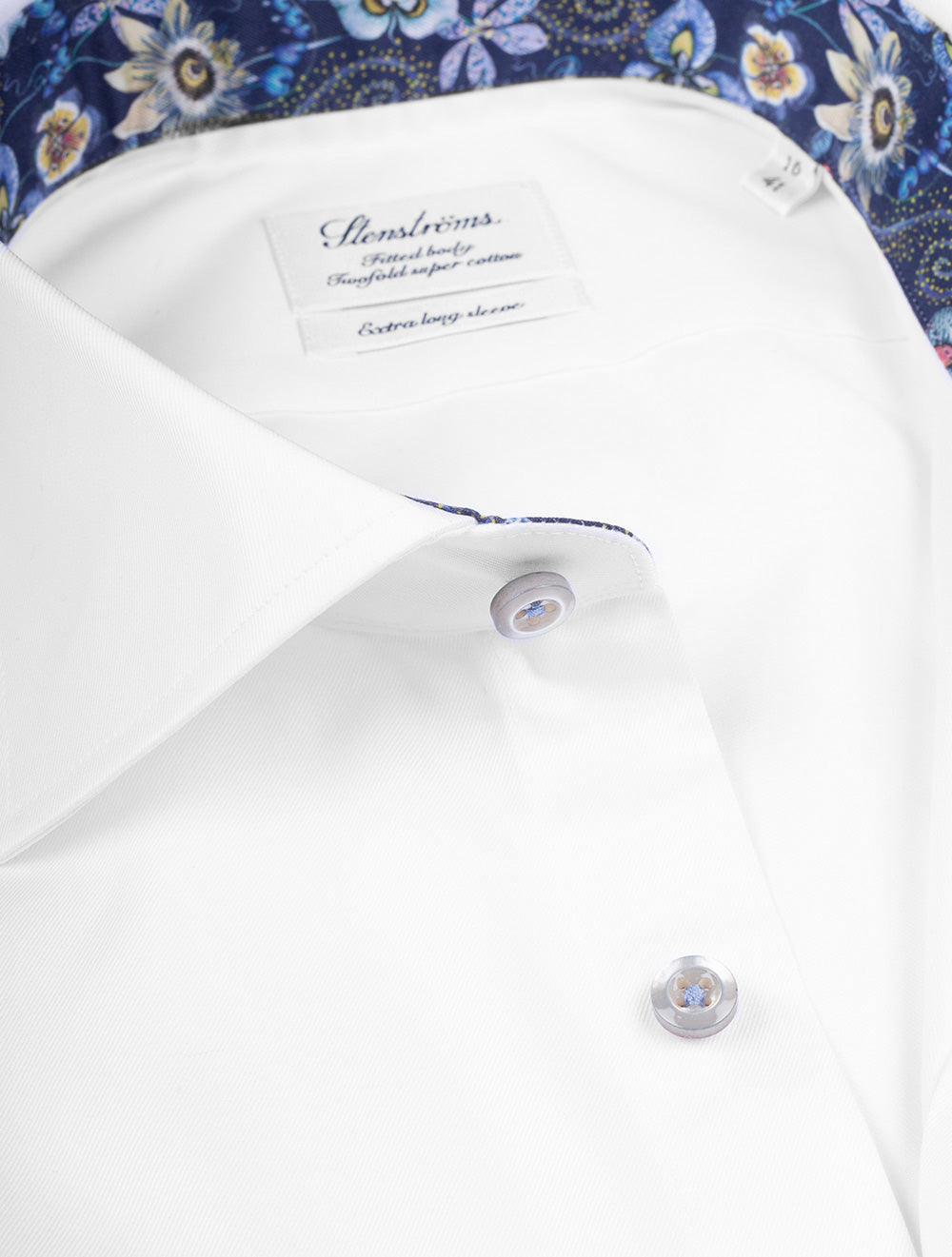Xl Sleeve Plain Shirt White