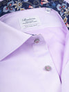 Xl Sleeve Plain Shirt Purple