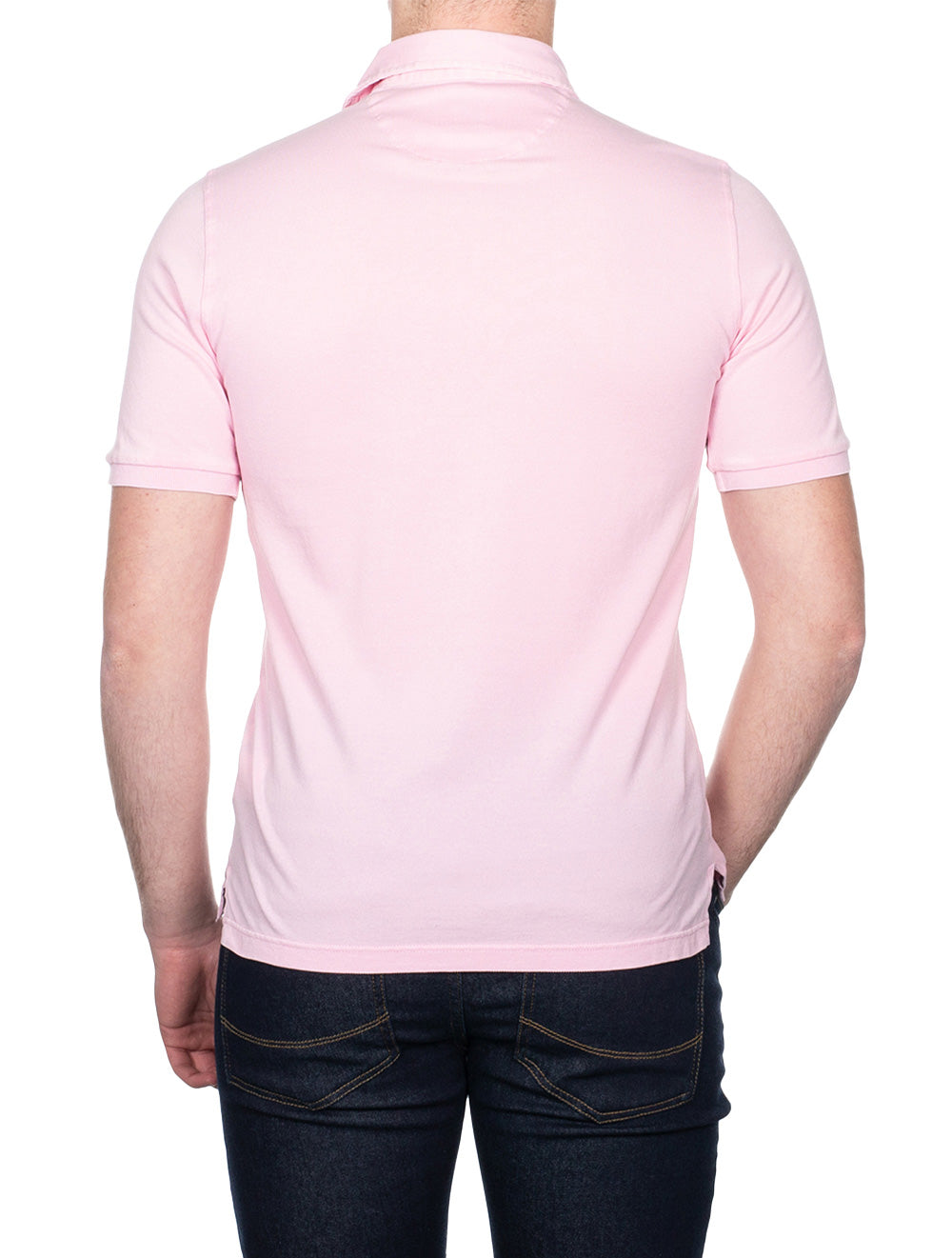 North Piquet Short Sleeve Polo Pink