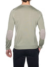 Crew Neck with patches Army Green