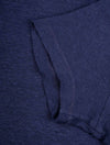Linen Polo Shirt - Navy
