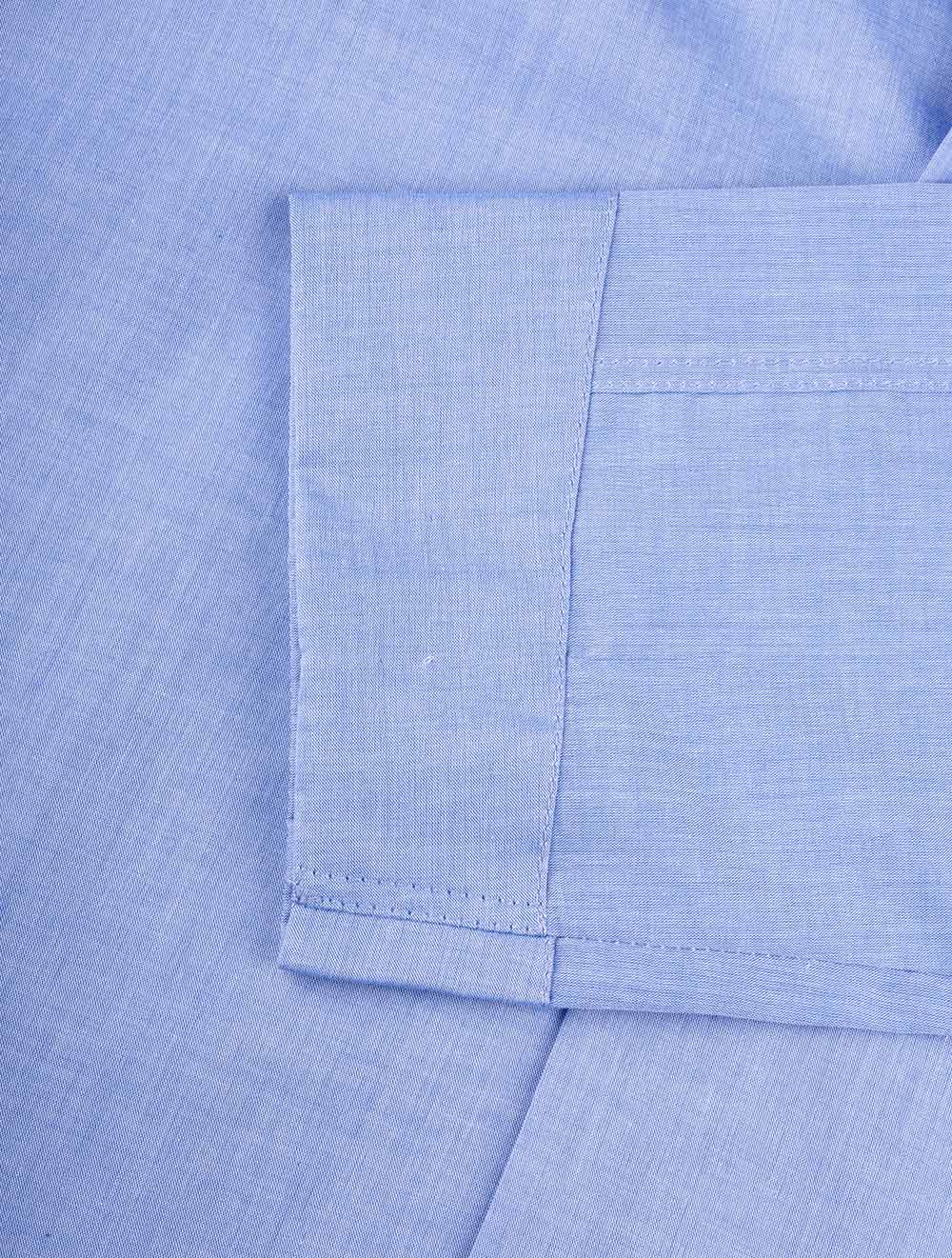 Derek Rose Plain Blue  Pyjama Set