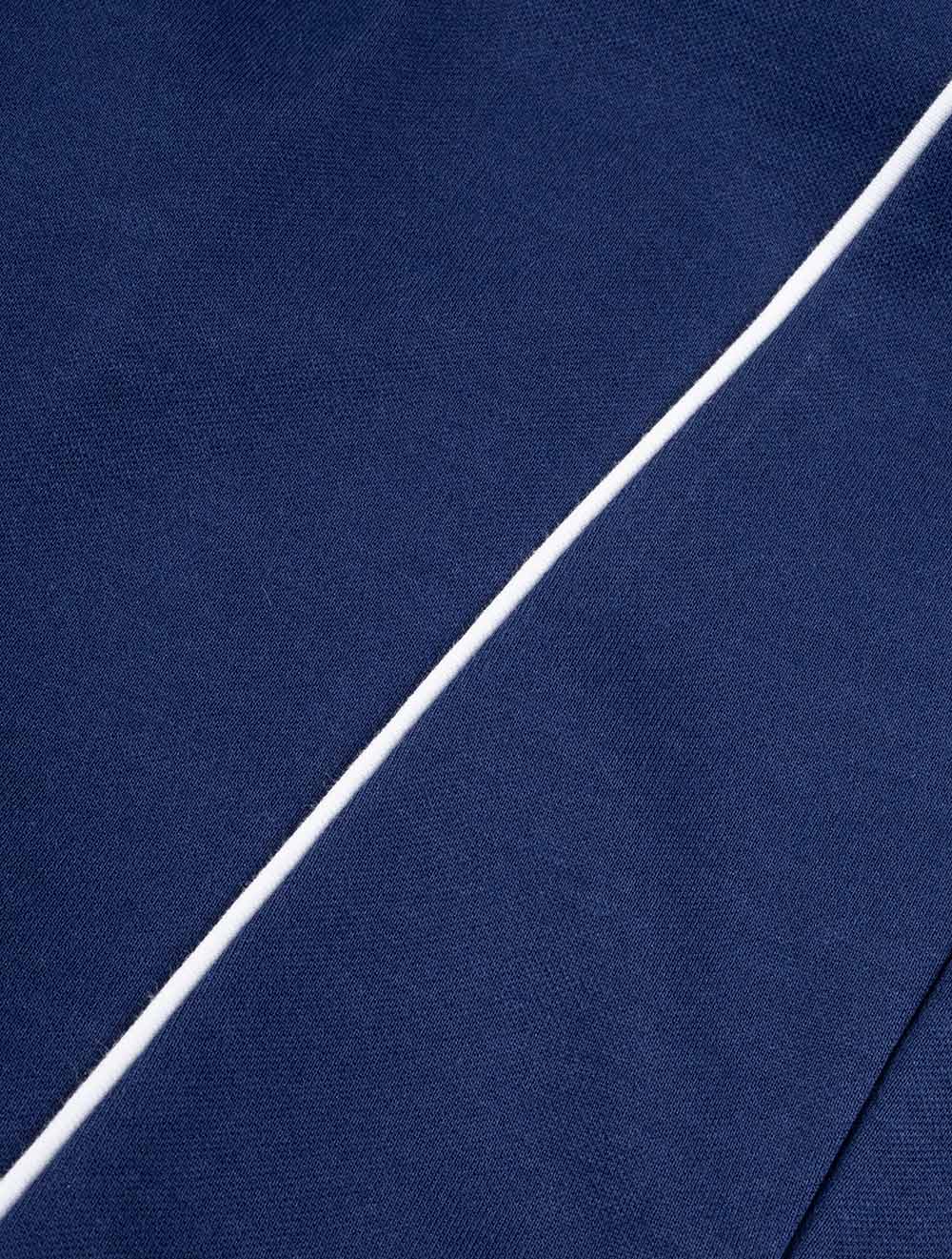 Hugo Boss Logo Loungewear Sweatshirt In Cotton-Blend Piqué