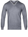 Gran Sasso V-Neck Pullover Grey