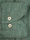 Stenstroms Fitted Linen Shirt Green