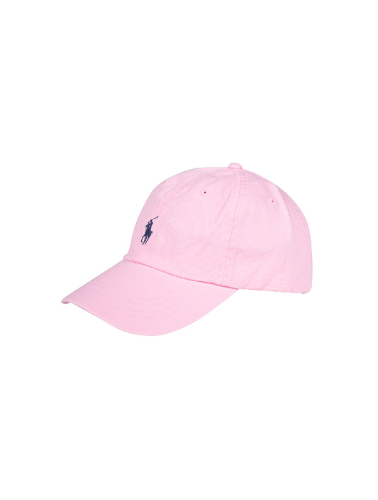 Cotton Chino Baseball Cap Pink