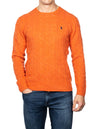 Ralph Lauren Cable-Knit Jumper Orange