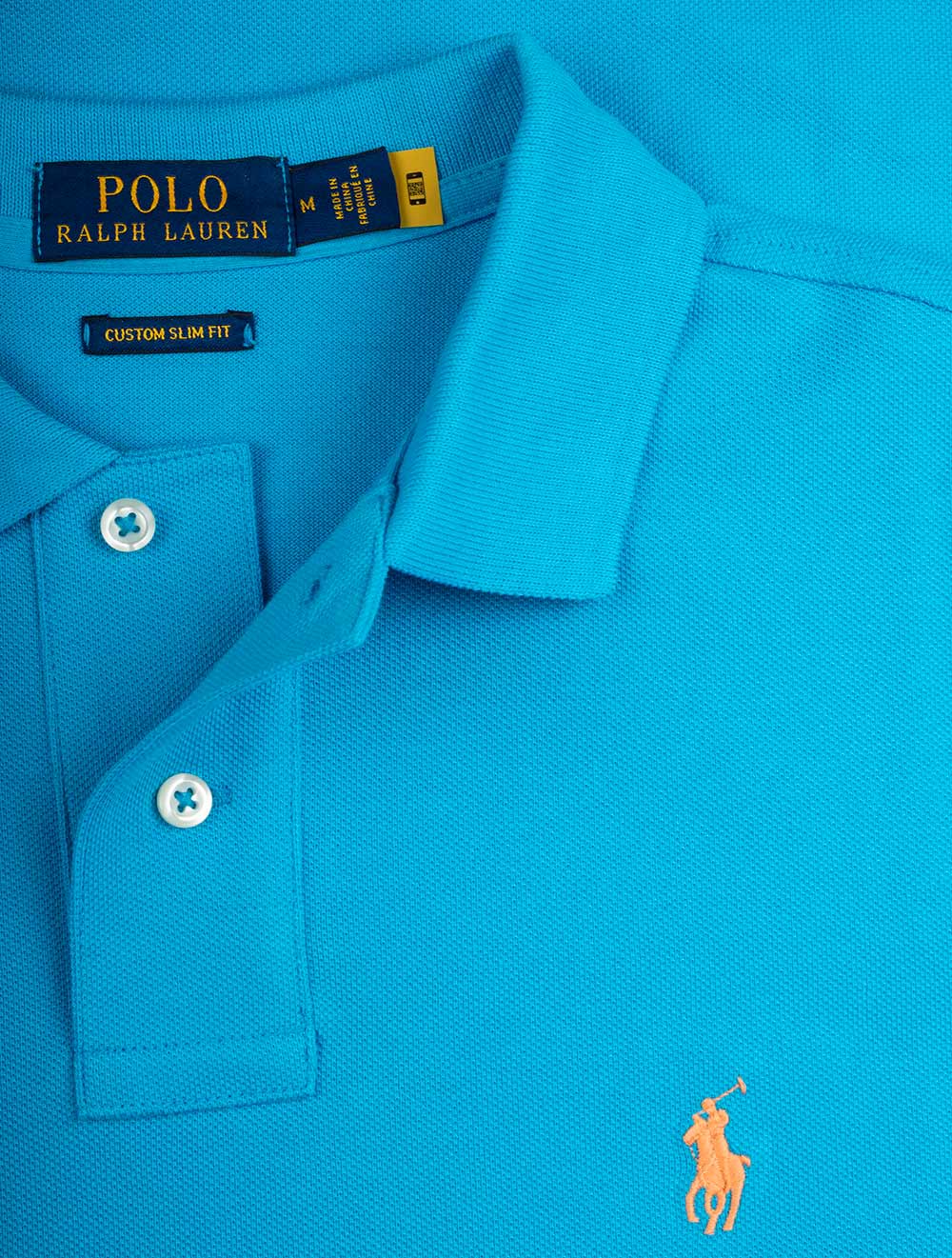 Basic Short Sleeve Polo Blue