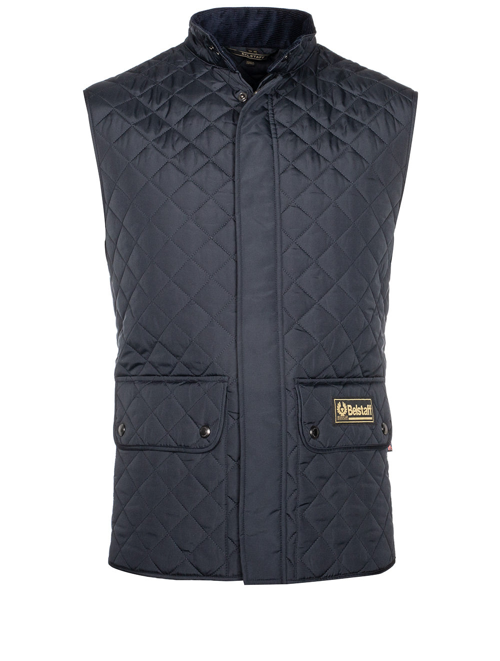Belstaff Quilted Gilet Navy Warm Men's Outerwear Collection in