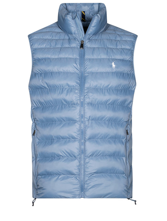 Terra Quilted Gilet Blue Note