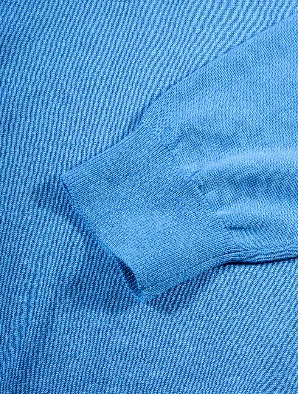 GANT Classic Cotton V Neck Pacific Blue