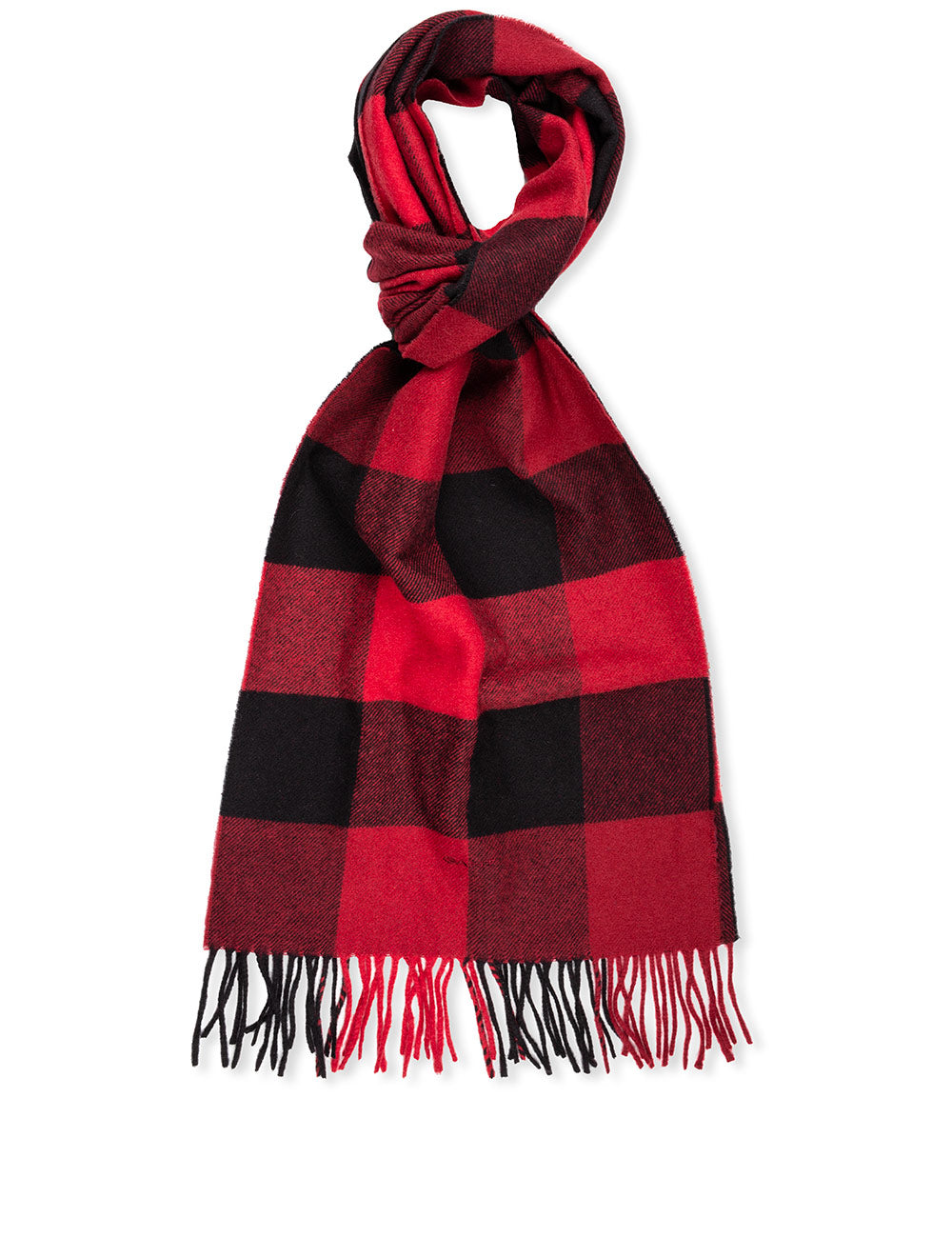 Gant Multi Check Scarf Autumn Sunset Men's Accessories Available