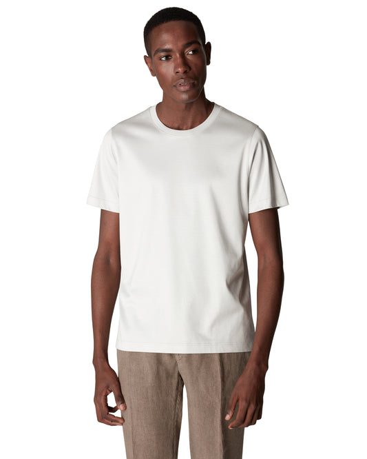 Slim Fit Crew Neck T-Shirt White