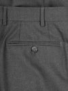 Canali Grey Formal Wool  Trouser