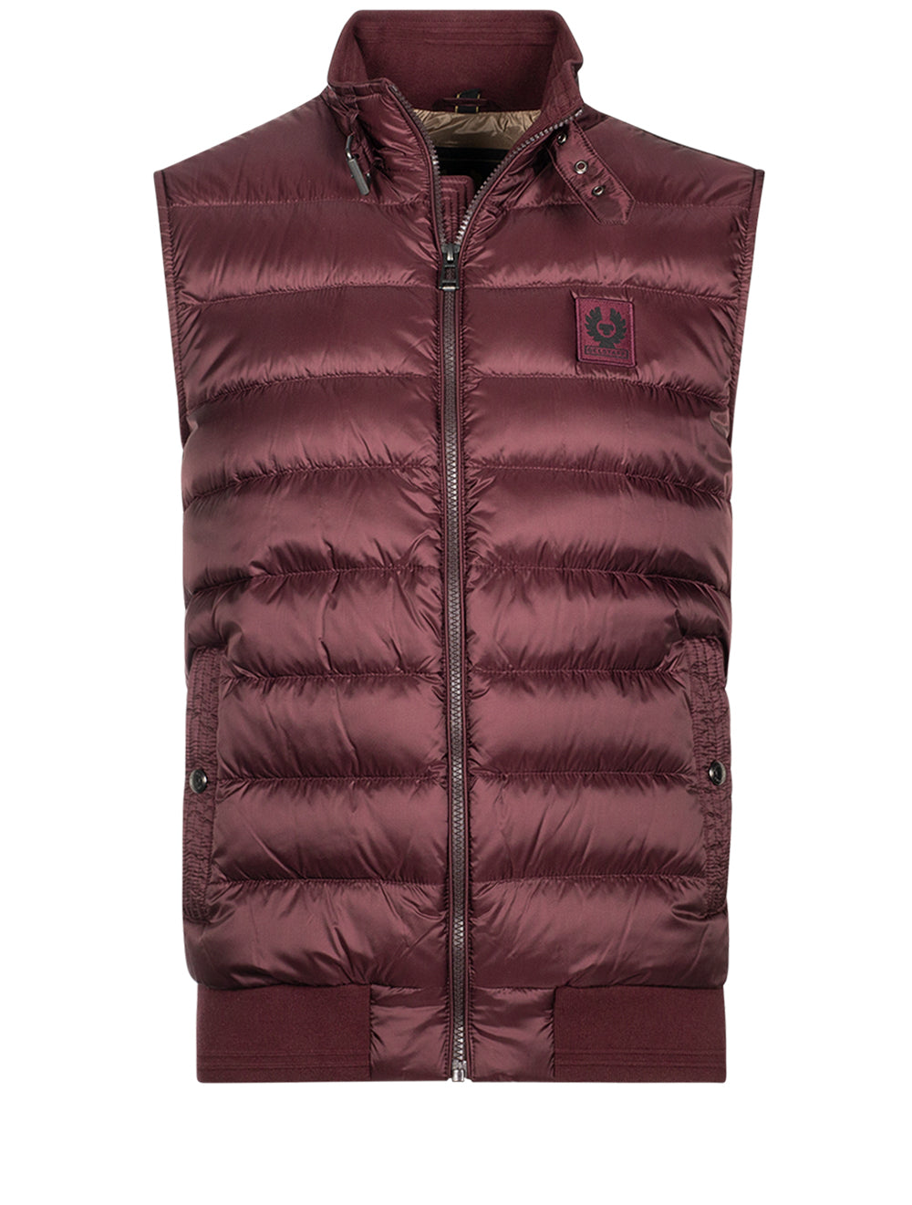 Belstaff Circuit Gilet Aubergine Warm Men's Outerwear Collection - Main Image