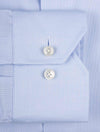 Classic Fit Pinpoint Shirt-Blue