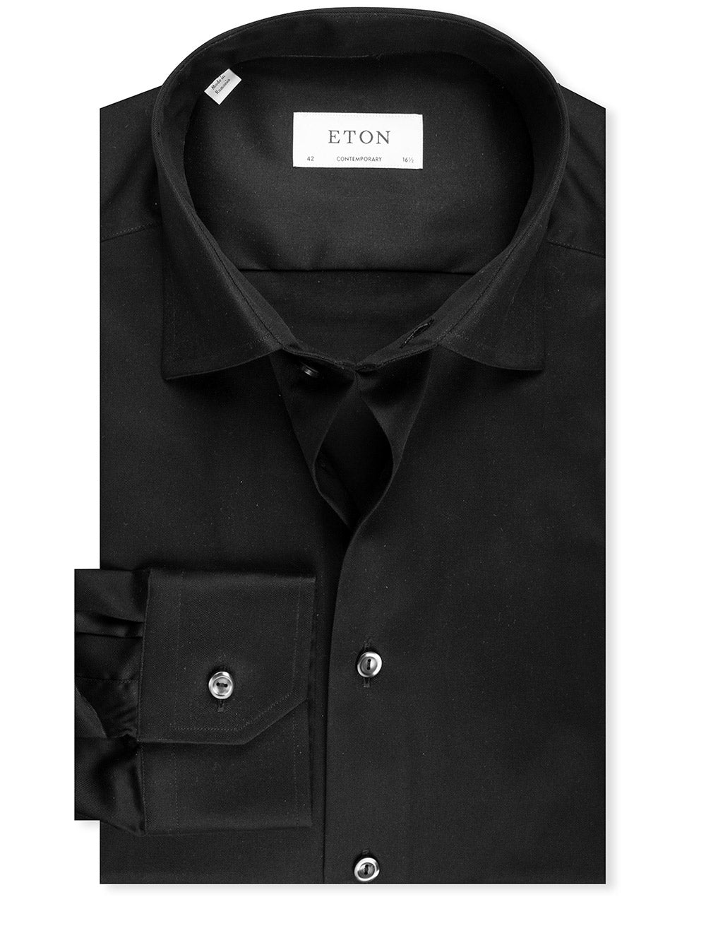 eton men's contemporary fit twill dress shirt reviews Cotton-Twill Slim-Fit - Purple resistant Signature treatment Eton Men's Cotton-Twill Slim-Fit Dress