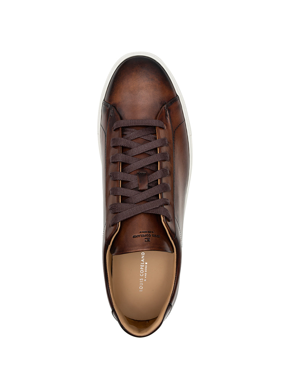 Painted Finish Sneaker Brown