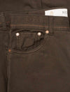 Luxury Cotton Cashmere Jeans Brown