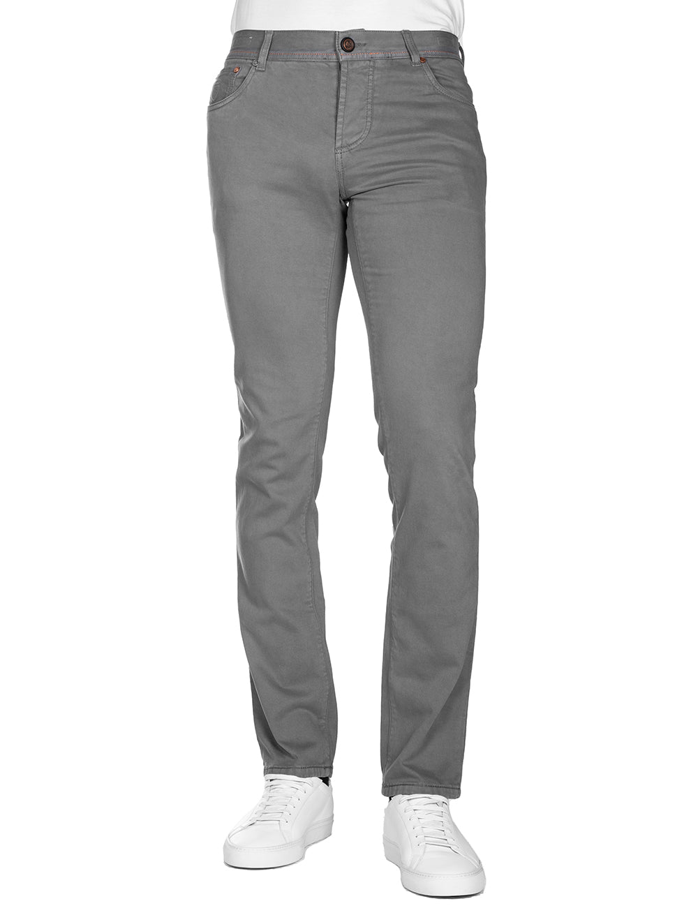 Luxury Cotton Cashmere Jeans Grey