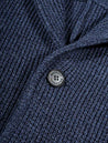 Maurizio Baldassari Brenta Knitted Jacket Blue 3 Button Patch Pocket Cardigan 6