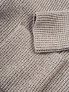 Maurizio Baldassari Brenta Knitted Jacket Sand 3 Button Patch Pocket Cardigan 5