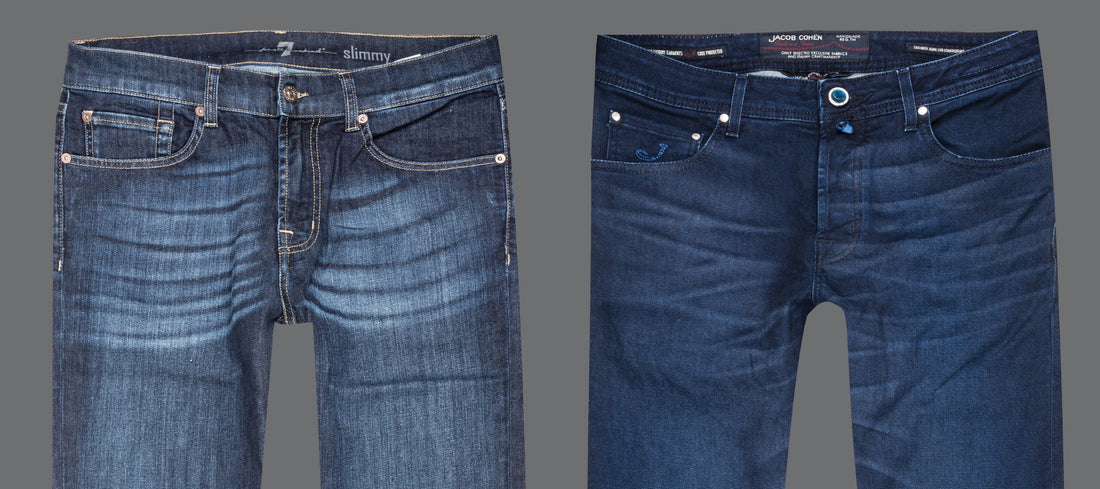 Photo by NEOSiAM  2021: https://www.pexels.com/photo/blue-jeans-side-by-side-603022/
