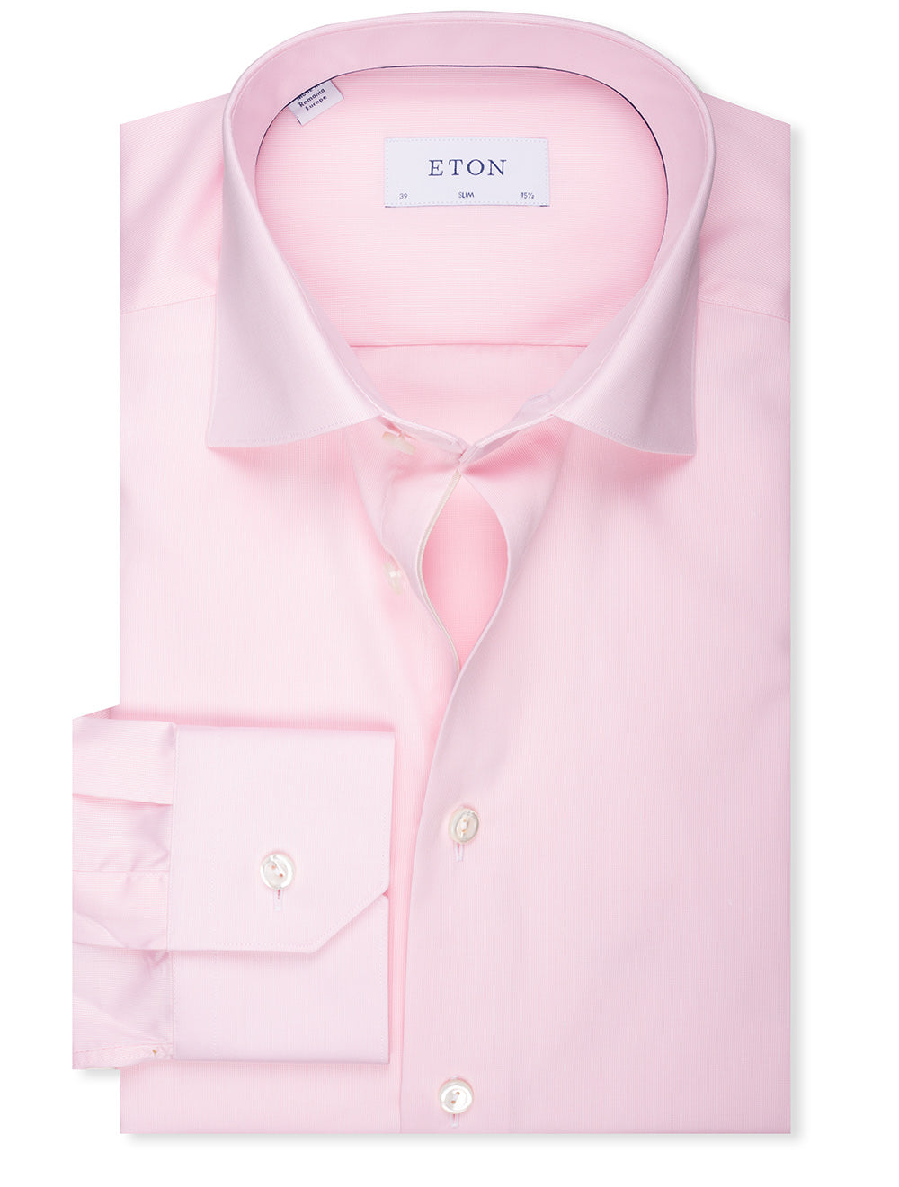 Slim Fine Pique Shirt Pink