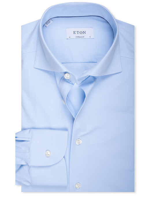 ETON Contemporary Stretch Shirt Blue